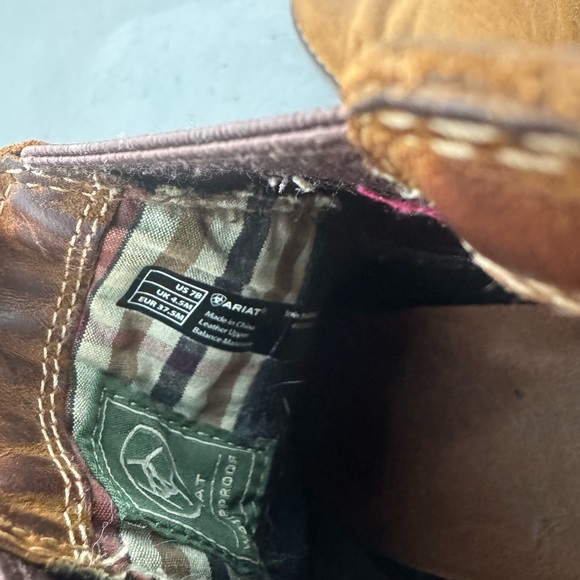 Ariat Wexford Waterproof Chelsea Boot - Weathered Brown - Picture 5 of 6